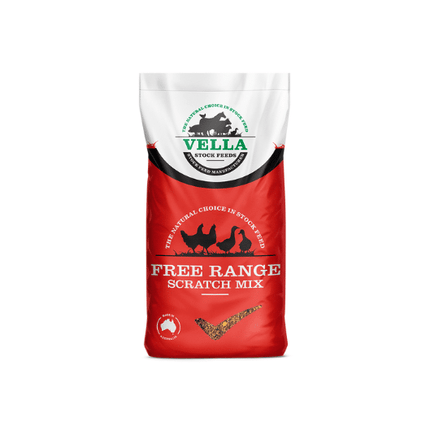 VSF FREE RANGE SCRATCH MIX 20KG
