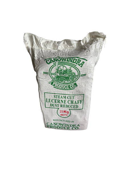 LUCERNE CHAFF BAG CANOWINDRA 25KG