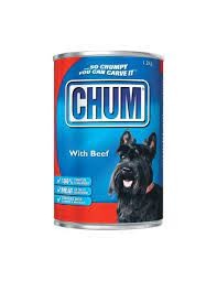 CHUM DOG FOOD CANS 1.2KG PER CAN