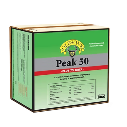 OLSSON'S PEAK 50 & 7% UREA 16KG