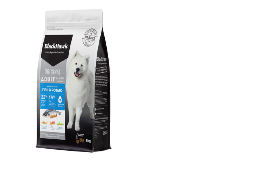 BLACKHAWK FISH & POTATO ADULT 20KG