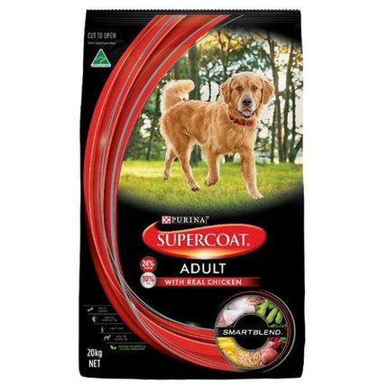 SUPERCOAT DOG FOOD ADULT WITH CHICKEN 18KG