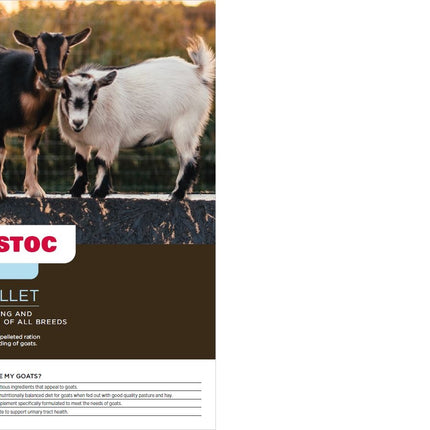 BARRASTOC GOAT PELLET 20KG