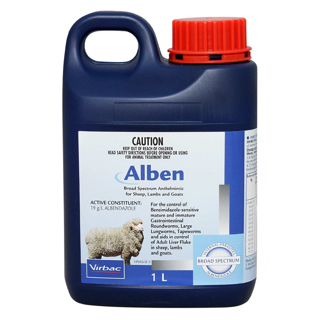 VIRBAC ALBEN 1LTR ALBENDAZOLE
