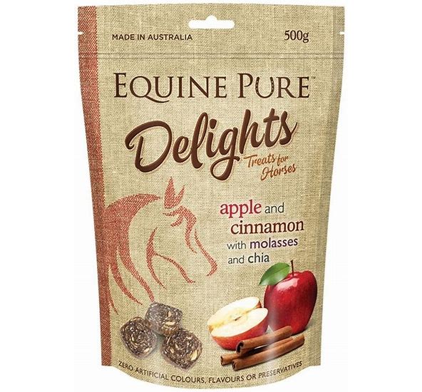 EQUINE PURE DELIGHT APPLE/CINNAMON 500GR