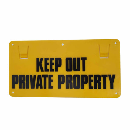 THUNDERBIRD SIGN KEEP OUT