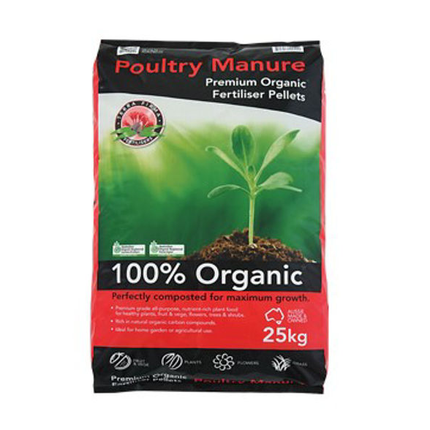 TERRA FIRMA DINOFERT POULTRY PELLETS 25KG