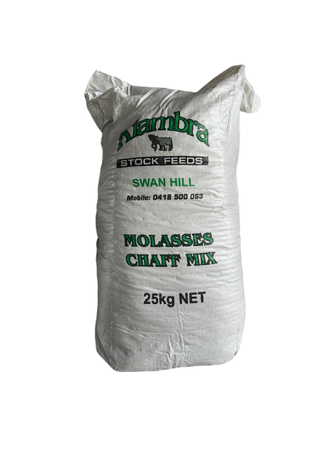 KIAMBRA MOLASSES TRIPLE MIX CHAFF 25KG