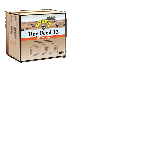 OLSSON DRY FEED 12% BLOCK 20KG