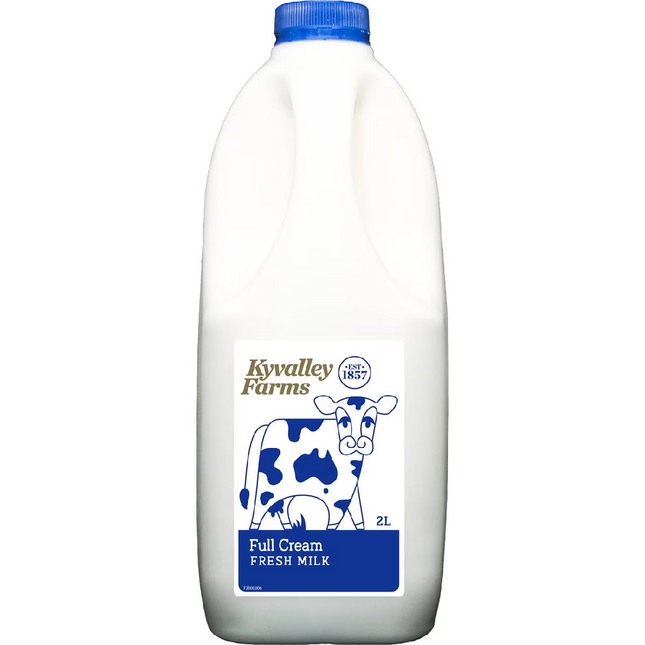 FULL CREAM MILK 2LT