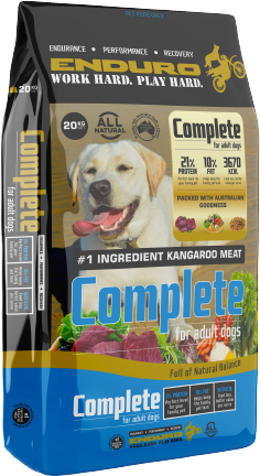 ENDURO COMPLETE DOG FOOD 20KG