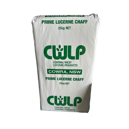 CWLP PREMIUM LUCERNE CHAFF 25KG