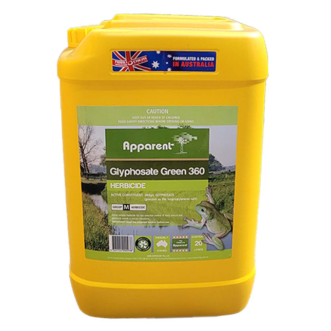 APPARENT GLYPHOSATE GREEN 360 20LTS