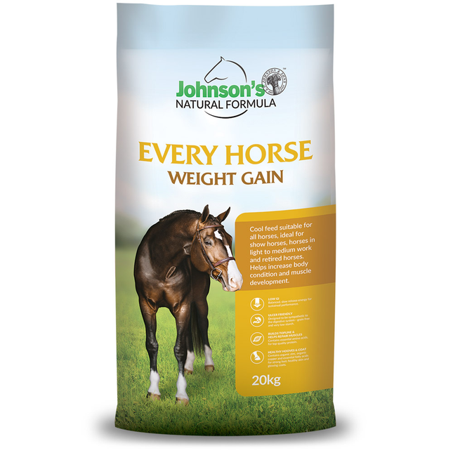 JOHNSON EVERY HORSE WEIGHT GAIN 20KG
