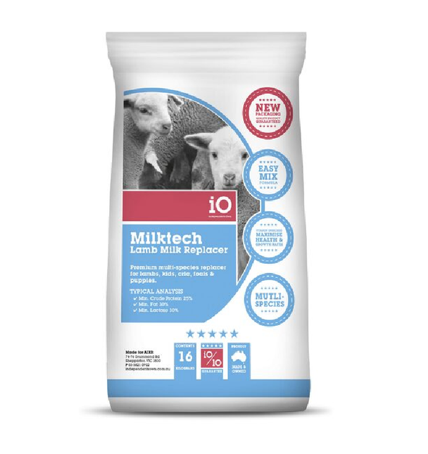 IO MILKTECH LAMB & KID REPLACER 16KG