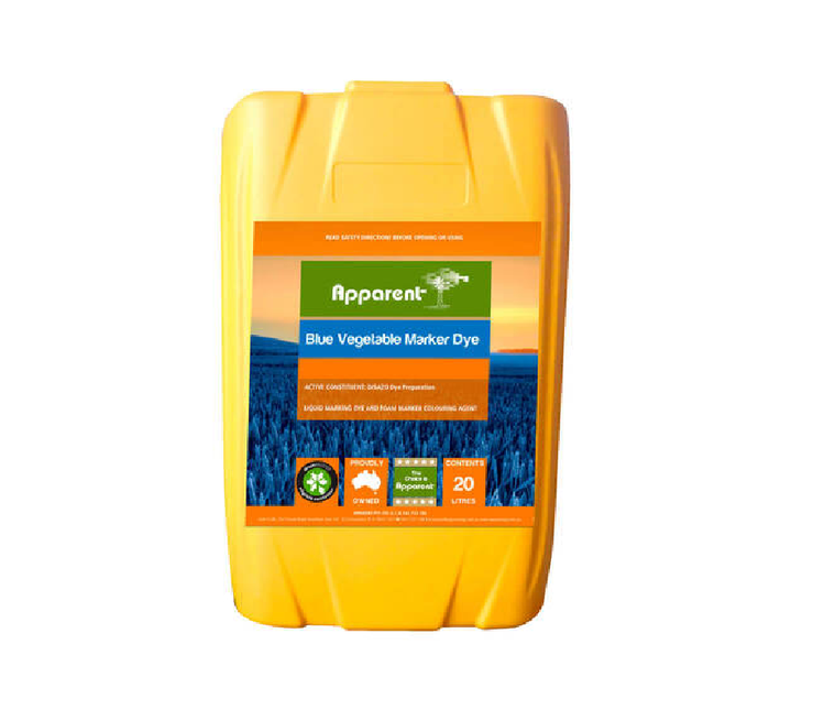 APPARENT BLUE VEGETABLE MARK DYE 20LT