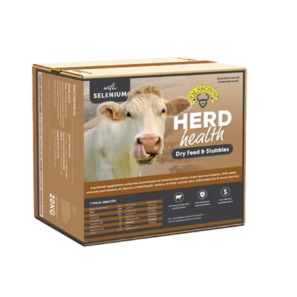 OLSSON'S HERD HEALTH DRY FEED & STUBBLE 20KG