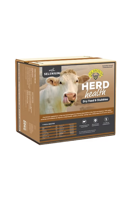 OLSSON'S HERD HEALTH DRY FEED & STUBBLE 20KG