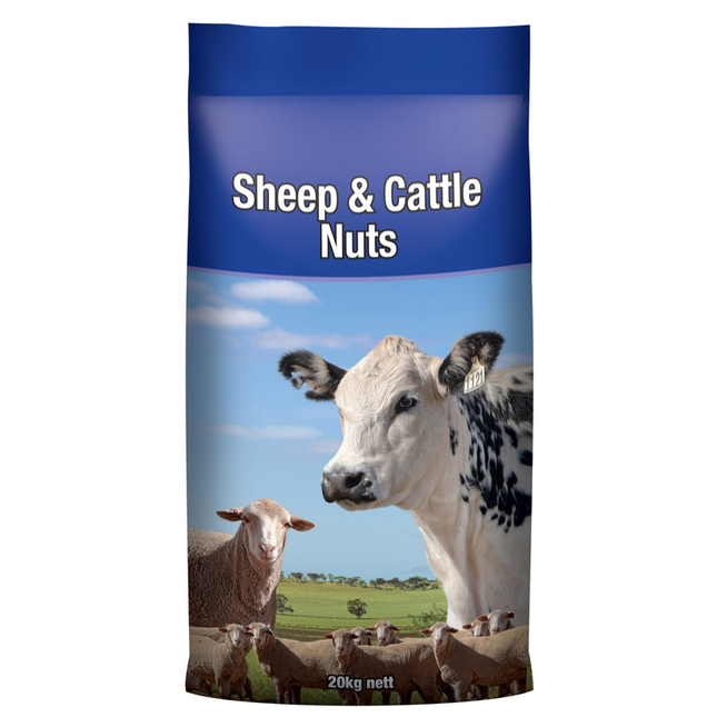LAUCKE MILLS SHEEP & CATTLE NUTS 20KG