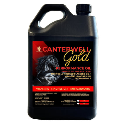CANTERWELL GOLD PERFORMANCE OIL 4.5L [SZ:4.5L]