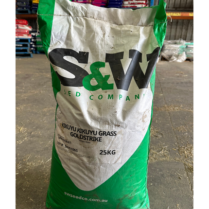 KIKUYU KIKUYU GRASS GOLDSTRIKE SEED 25KG