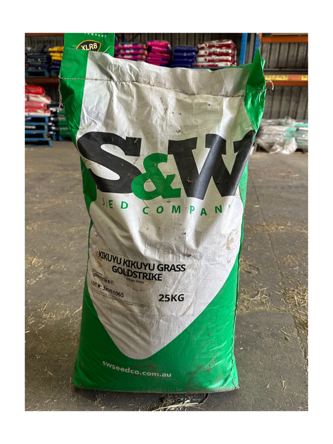 KIKUYU KIKUYU GRASS GOLDSTRIKE SEED 25KG