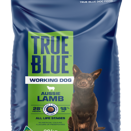 SN TRUE BLUE WORKING DOG LAMB 20KG