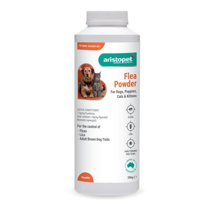 FLEA/TICK GROOMING POWDER 200GM
