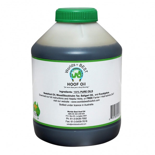 WORLDS BEST HOOF OIL 500ML