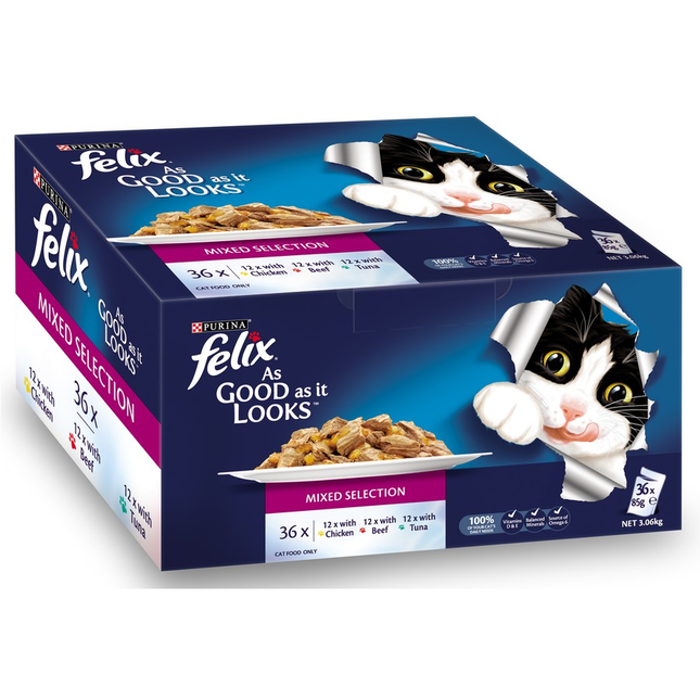 FELIX AGAIL GiJMixedSelection 36x85g 