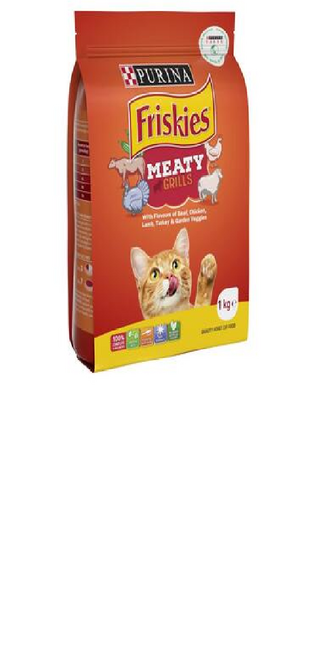 PURINA FRISKIES ADULT MEATY GRILLS 1KG