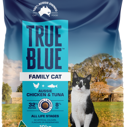 SN TRUE BLUE CKN & TUNA CAT 10KG