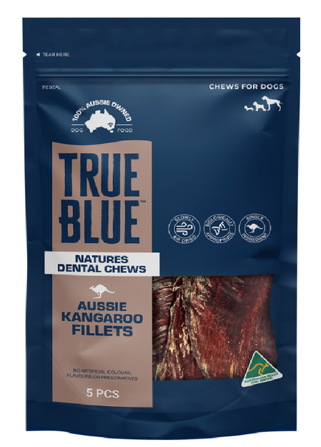 TRUE BLUE AUSSIE KANGAROO FILLETS 5PC