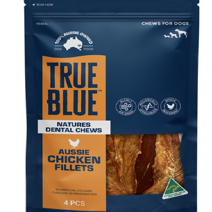 TRUE BLUE AUSSIE CHICKEN FILLETS 4PC
