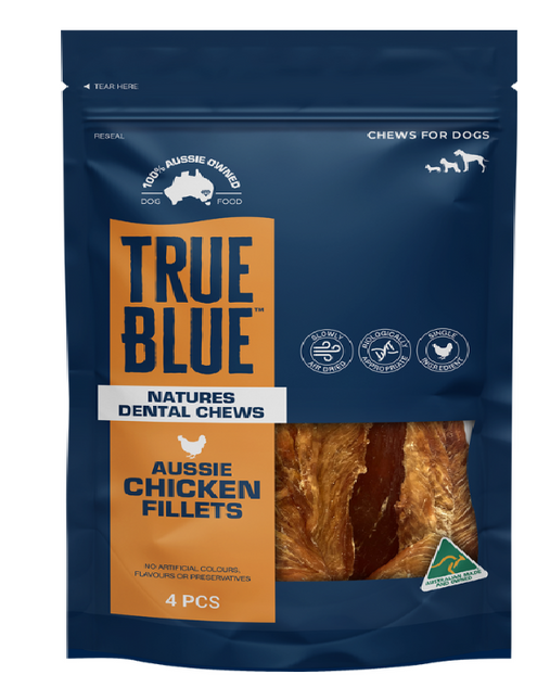 TRUE BLUE AUSSIE CHICKEN FILLETS 4PC