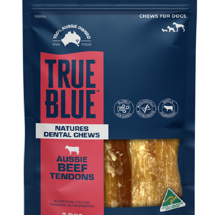 TRUE BLUE AUSSIE BEEF TENDONS 3PC