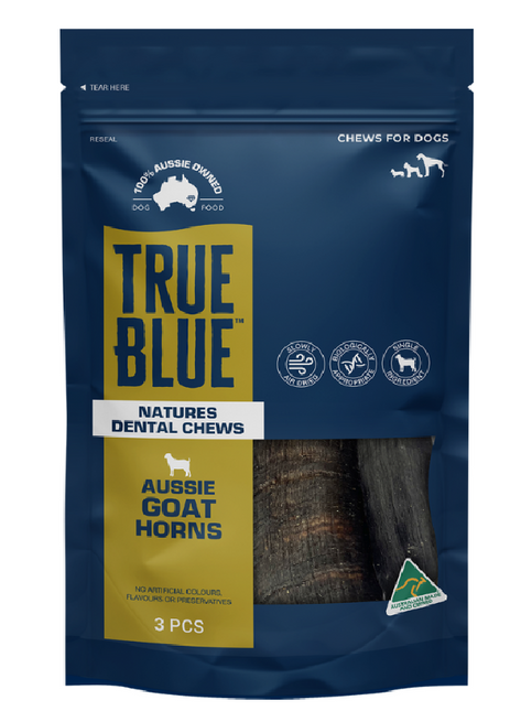 TRUE BLUE AUSSIE GOAT HORNS 3PC