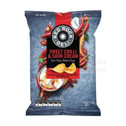 RED ROCK SWEET CHILLI & SOURCREAM 165G