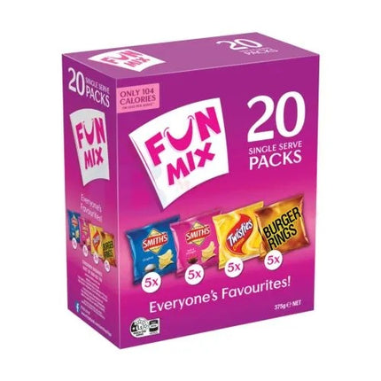 SMITHS FUN MIX 375G 20PK