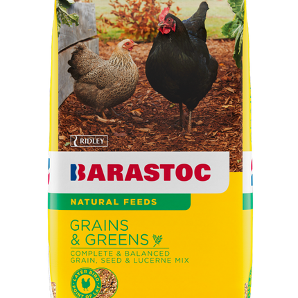 BARASTOC GRAINS & GREENS LAYER MIX 20KG
