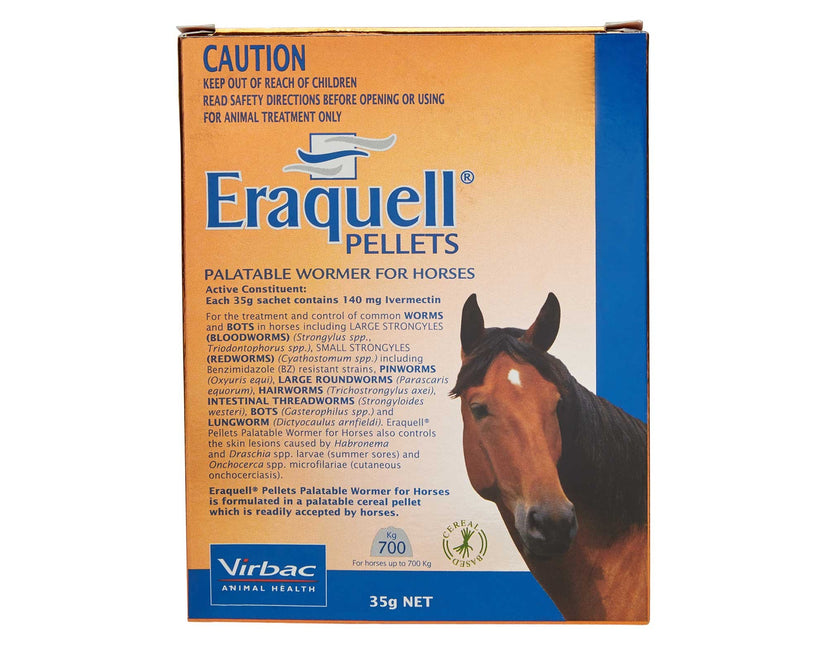 ERAQUELL PELLETS HORSE WORMER
