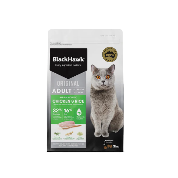BLACKHAWK CAT CHICKEN 3KG 