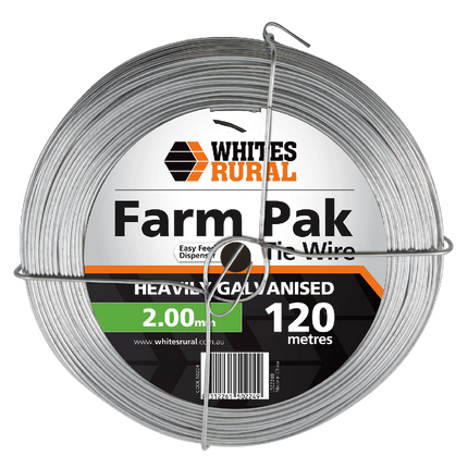 TIE WIRE GAL 2.00M X 120M FARM PAK