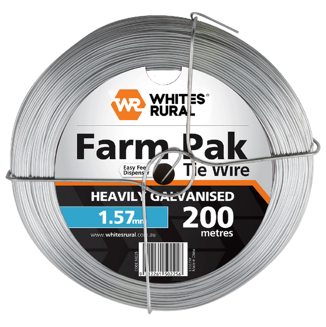 TIE WIRE - GAL 1.57MM FARM PAK 200M