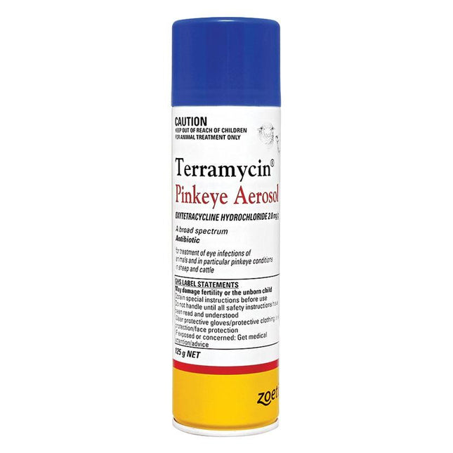 TERRAMYCIN PINKEYE AEROSOL 125G