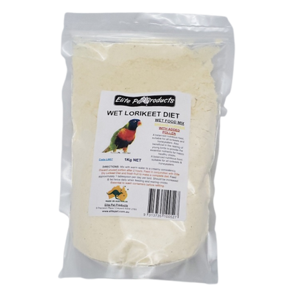 ELITE WET LORIKEET DIET 1KG