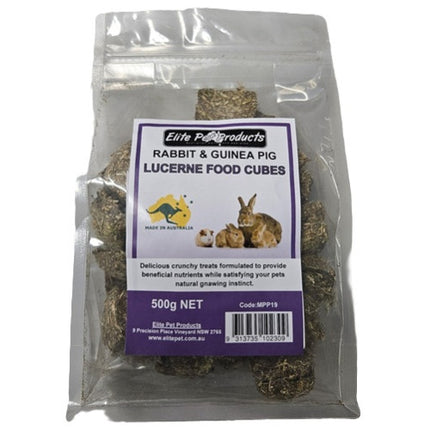 RABBIT AND GUINEA PIG LUCERNE CUBES 1KG