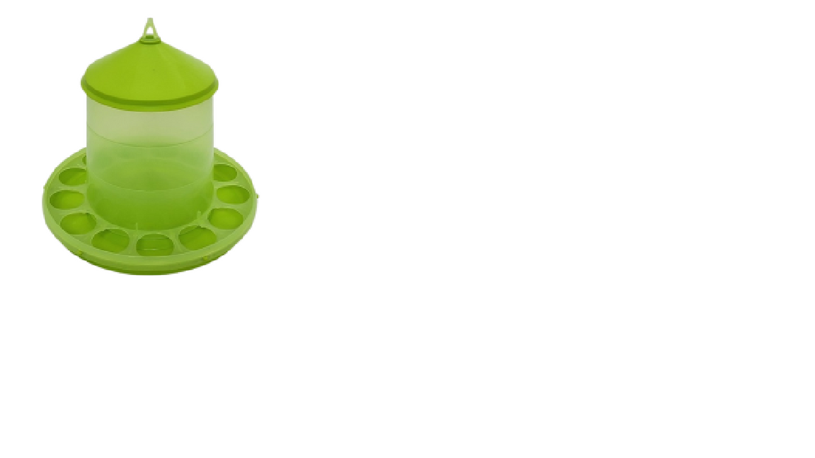 PLASTIC POULTRY FEEDER 2KG
