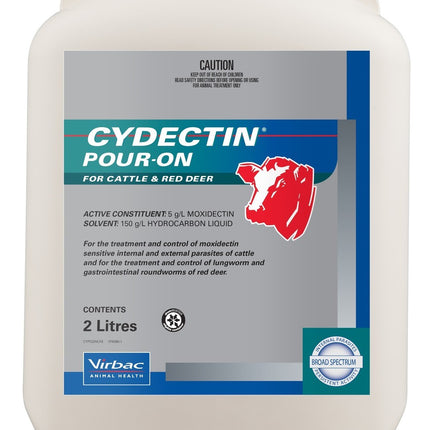 CYDECTIN CATTLE POUR ON 2.2LT