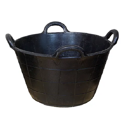 FEED TUB RECYCLED RUBBER 40LTR 4 HANDLES